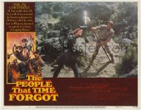 1a723 PEOPLE THAT TIME FORGOT LC #2 1977 Edgar Rice Burroughs, a lost continent shut off by ice!