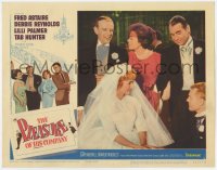 1a736 PLEASURE OF HIS COMPANY LC #6 1961 Fred Astaire, bride Debbie Reynolds, Lilli Palmer, Hunter!