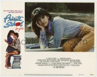 1a749 PRIVATE SCHOOL LC #4 1983 close-up image of sexy Phoebe Cates leaning over wearing sweater!