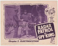 1a759 RADAR PATROL VS SPY KING chapter 7 LC 1949 bad guys stealing contents of truck, Electrocution!