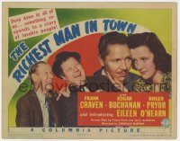1a148 RICHEST MAN IN TOWN TC 1941 pretty Eileen O'Hearn with Frank Craven & Edgar Buchanan!