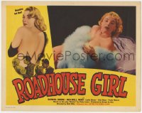 1a785 ROADHOUSE GIRL LC 1955 two great sexy images of near-naked beautiful but bad Sandra Dorne!
