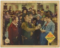 1a798 ROUND-UP TIME IN TEXAS LC 1937 Gene Autry laughing at Smiley Burnette pouring whiskey!