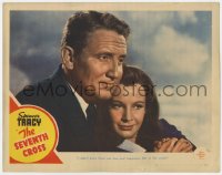 1a833 SEVENTH CROSS LC #6 1944 Spencer Tracy & Signe Hasso didn't know there was love & happiness!