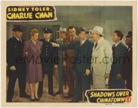 1a834 SHADOWS OVER CHINATOWN LC 1946 Sidney Toler as Charlie Chan catches crook Tanis Chandler!