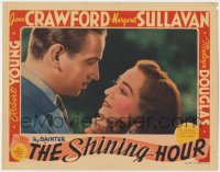 1a842 SHINING HOUR LC 1938 c/u of Melvyn Douglas about to kiss sexy Joan Crawford!