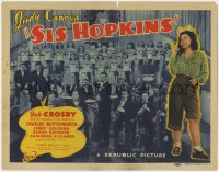 1a163 SIS HOPKINS TC 1941 Judy Canova goes to the big city & sings for her rich relatives!