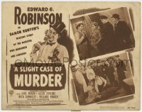 1a167 SLIGHT CASE OF MURDER TC R1948 cool images of Edward G. Robinson, Jane Bryan!