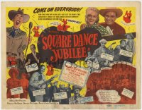1a176 SQUARE DANCE JUBILEE TC 1949 Red Barry, Mary Beth Hughes, all-star country music!