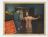 1a880 SUMMER STORM LC 1944 sexy Linda Darnell full-length with George Sanders, Douglas Sirk!