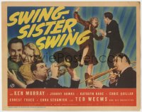 1a184 SWING SISTER SWING TC 1938 Ken Murray, Johnny Downs, Kathryn Kane, dancing, ultra-rare!