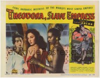 1a903 THEODORA SLAVE EMPRESS LC #6 1954 great image and border art of pretty Gianna Maria Canale!