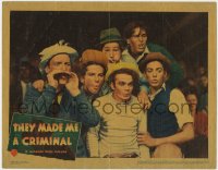 1a904 THEY MADE ME A CRIMINAL LC 1939 Leo Gorcey, Huntz Hall, The Dead End Kids, Halop, Jordan!