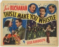 1a197 THIS'LL MAKE YOU WHISTLE TC 1938 great images of Jack Buchanan, Eslie Randolph and cast!