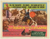 1a200 TIGER & THE FLAME TC 1955 the most fabulous adventure ever to flame out of mystic India!