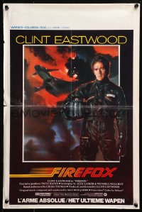 1b200 FIREFOX Belgian 1982 cool C.D. de Mar art of the flying killing machine & Clint Eastwood!