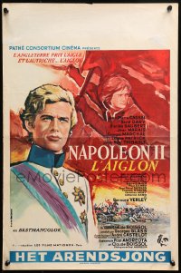 1b208 NAPOLEON 2 Belgian 1961 art of Bernard Verley as Claude Boissol's Napoleon II!