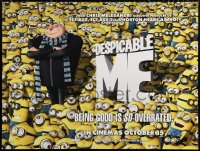 1b325 DESPICABLE ME advance DS British quad 2010 Steve Carell, being good is so overrated!