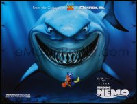 1b329 FINDING NEMO teaser British quad 2003 best Disney & Pixar animated fish movie!