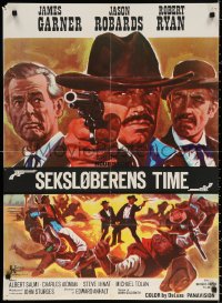 1b003 HOUR OF THE GUN Danish 1968 James Garner as Wyatt Earp, John Sturges, different art!