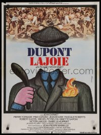 1b686 COMMON MAN French 23x30 1977 Yves Boisset's Dupont Lajoie, Rene Ferracci art!