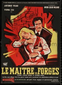 1b708 IL PADRONE DELLE FERRIERE French 23x22 1960 directed by Giulio Majano, Antonio Vilar, Virna Lisi!