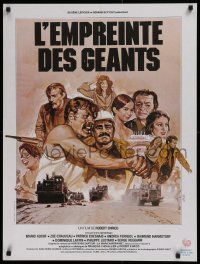 1b709 IMPRINT OF GIANTS French 24x32 1982 L'empreinte des geants, Zoe Chauveau, Michel Landi art!