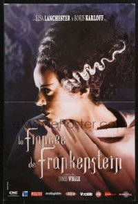 1b760 BRIDE OF FRANKENSTEIN French 16x24 R2008 super close up of Elsa Lanchester in the title role!