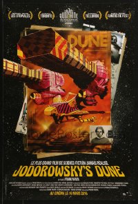 1b784 JODOROWSKY'S DUNE French 16x24 2016 documentary about attempt at a 15 hour long Dune, Giger!