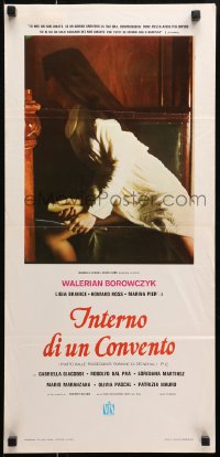 1b402 WITHIN A CLOISTER Italian locandina 1978 Borowczyk's Interno di un convento, nunsploitation!