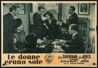 1b471 UNFAITHFUL Italian 14x19 pbusta 1949 Ann Sheridan, Lew Ayres, Zachary Scott, different image!