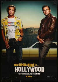 1b946 ONCE UPON A TIME IN HOLLYWOOD teaser Japanese 2019 Brad Pitt and Leonardo DiCaprio, Tarantino!