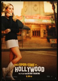 1b947 ONCE UPON A TIME IN HOLLYWOOD teaser Japanese 2019 Tarantino, Margot Robbie as Sharon Tate!