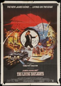 1b020 LIVING DAYLIGHTS Lebanese 1987 Timothy Dalton as the most dangerous James Bond ever!