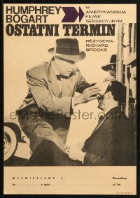 1b301 DEADLINE-U.S.A. Polish 11x16 1952 newspaper editor Humphrey Bogart, best journalism movie ever!