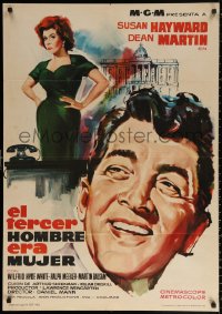 1b478 ADA Spanish 1962 completely different art of Susan Hayward & Dean Martin, what was the truth?