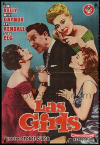 1b531 LES GIRLS Spanish 1958 Gene Kelly + Mitzi Gaynor, Kay Kendall & Taina Elg, different!