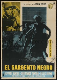 1b550 SERGEANT RUTLEDGE Spanish 1960 John Ford, completely different images of top cast!