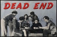 1b370 DEAD END English trade ad R1944 Humphrey Bogart, Sylvia Sidney, Joel McCrea, Dead End Kids!
