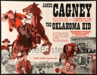 1b375 OKLAHOMA KID English trade ad 1939 James Cagney, Humphrey Bogart, great different images!