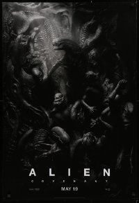 1c474 ALIEN COVENANT style C teaser DS 1sh 2017 Ridley Scott, Fassbender, incredible sci-fi image!