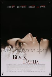 1c525 BLACK DAHLIA DS 1sh 2006 directed by Brian De Palma, Josh Hartnett, Scarlett Johansson!