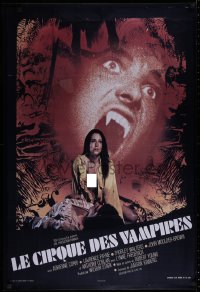 1c324 VAMPIRE CIRCUS 27x40 French commercial poster 2000s female vampire feeding on her victim!