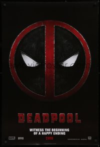 1c582 DEADPOOL teaser DS 1sh 2016 Reynolds, Marvel, the beginning of a happy ending!