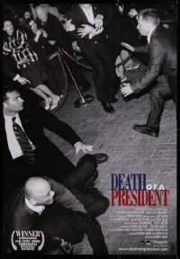 1c585 DEATH OF A PRESIDENT DS 1sh 2006 mockumentary, fake George Bush assassination!