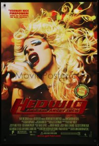 1c665 HEDWIG & THE ANGRY INCH foil DS 1sh 2001 transsexual punk rocker James Cameron Mitchell