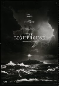 1c726 LIGHTHOUSE teaser DS 1sh 2019 Willem Dafoe, Pattinson, there is enchantment in the light!