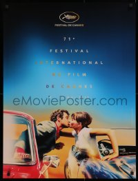 1c179 CANNES FILM FESTIVAL 2018 24x32 French film festival poster 2018 Karina & Belmondo, Pierrot le fou!