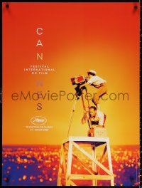 1c181 CANNES FILM FESTIVAL 2019 24x32 French film festival poster 2019 Agnes Varda filming!