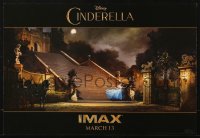 1c188 CINDERELLA IMAX mini poster 2015 great image of Lilly James in the title role!